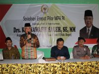 Anggota MPR RI Komisi VII Jadi Narasumber Acara Sosialisasi Empat Pilar di PGRI Leuwisadeng