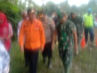 Dandim 0621/Kab. Bogor Dampingi Gubernur Jabar Tinjau Lokasi Bencana Alam di Purwasari Leuwiliang