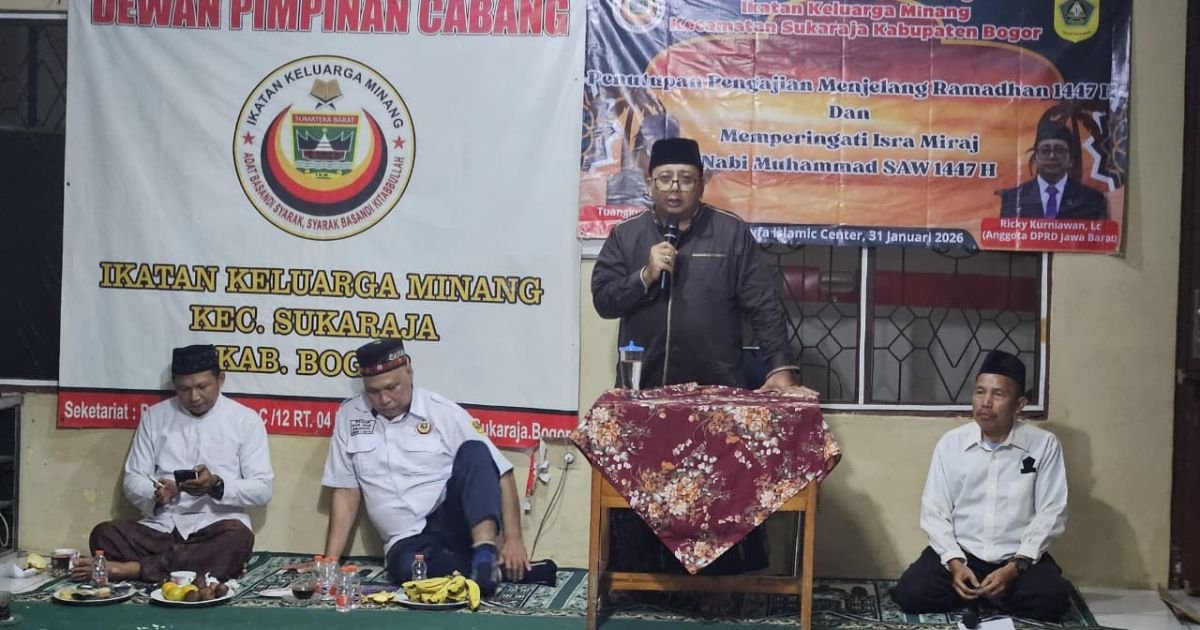 Ricky Kurniawan Ingatkan Shalat Tiang Agama di Peringatan Isra Mi’raj IKM Sukaraja