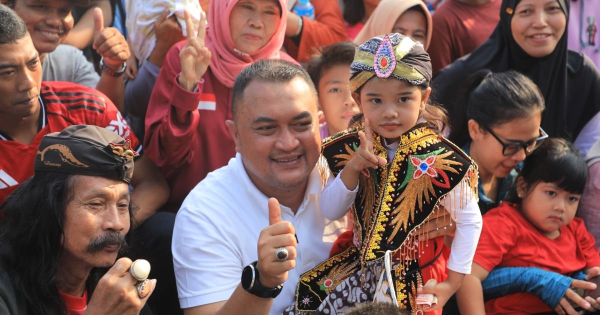 Bupati Bogor Rudy Susmanto Ajak Warga Hidup Sehat di CFD Tegar Beriman