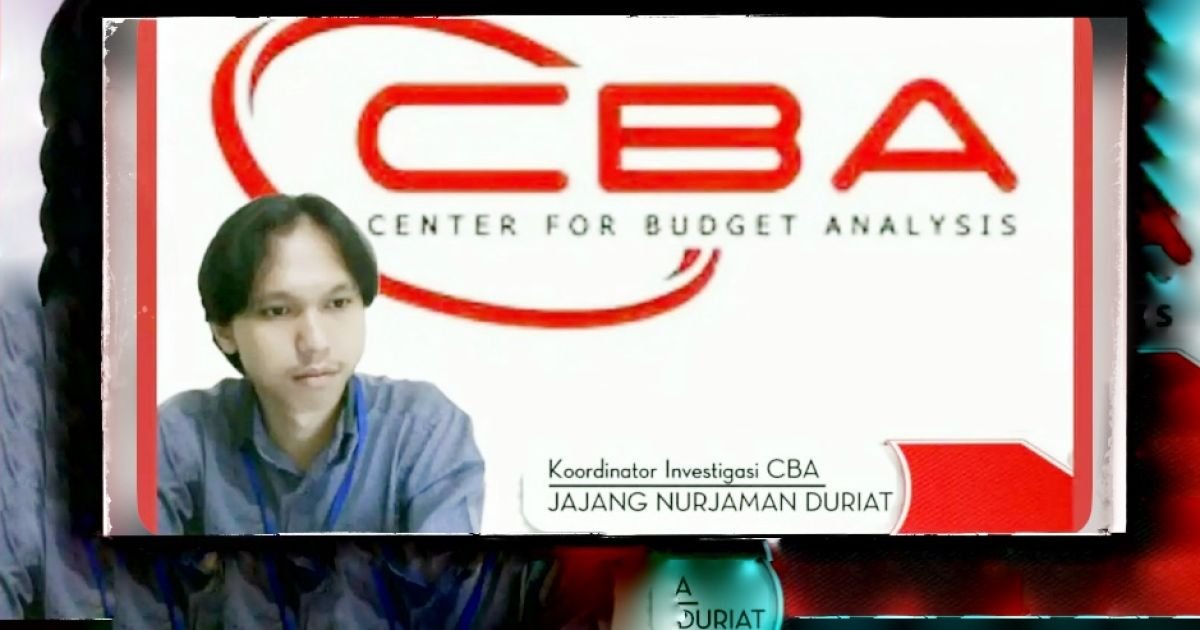 Koordinator CBA, Jajang Nurjaman
