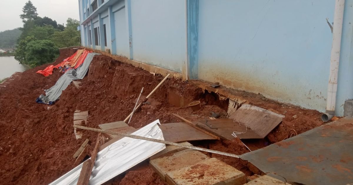 TPT Proyek GOM Rancabungur Rp18 M Ambruk, Kualitas Infrastruktur Bogor Disorot