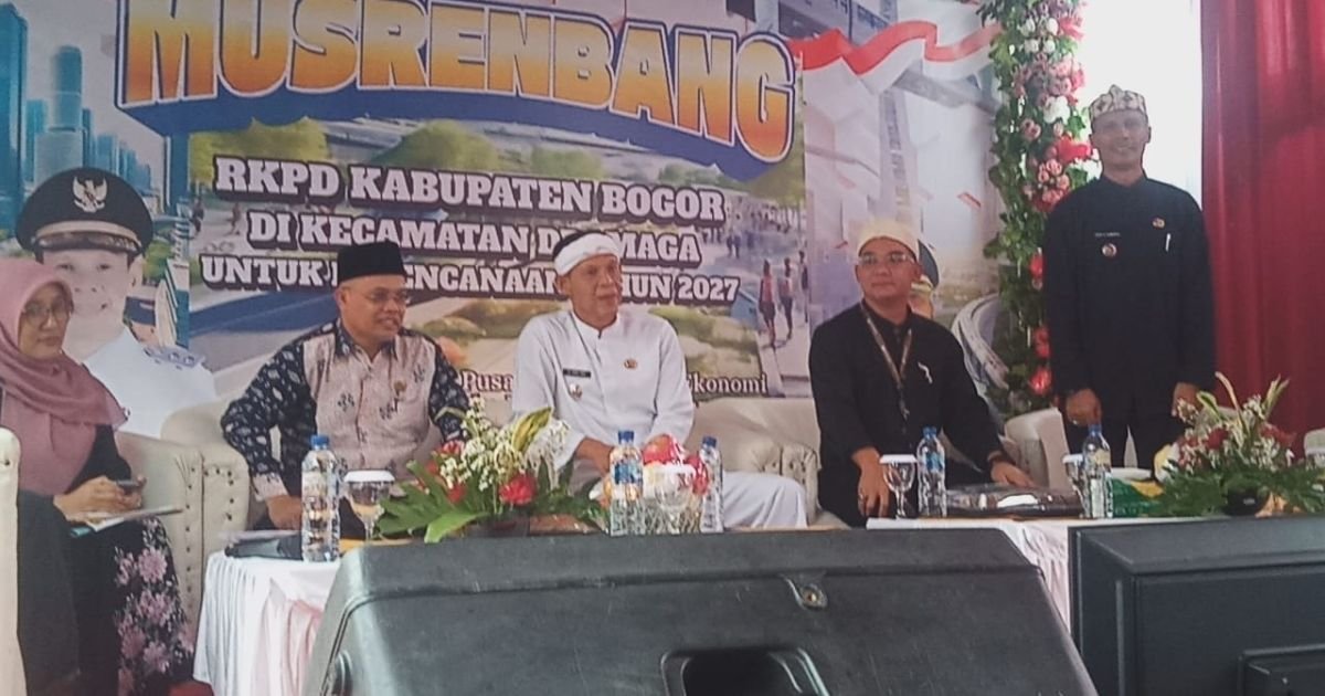 Wakil Bupati Bogor, Jaro Ade Arahkan RKPD 2027: Fokus Pemberdayaan di Musrenbang Dramaga