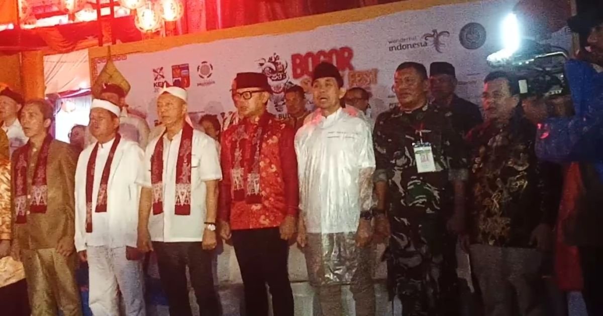 Para tokoh di acara Bogor Street Festival CGM 2026: Pesona Budaya dan Ekonomi Rakyat di Suryakencana