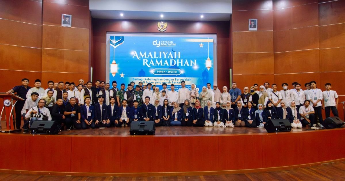 Acara Amaliyah Ramadhan ke-22 Yayasan Doa Yatim tahun 2025 lalu