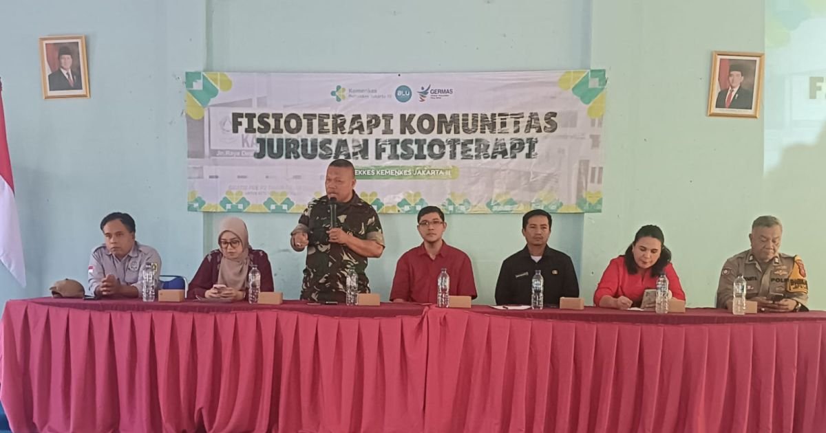 Pembukaan Layanan Fisioterapi Komunitas di Bogor yang digelar di\r\nPoltekkes Jakarta III