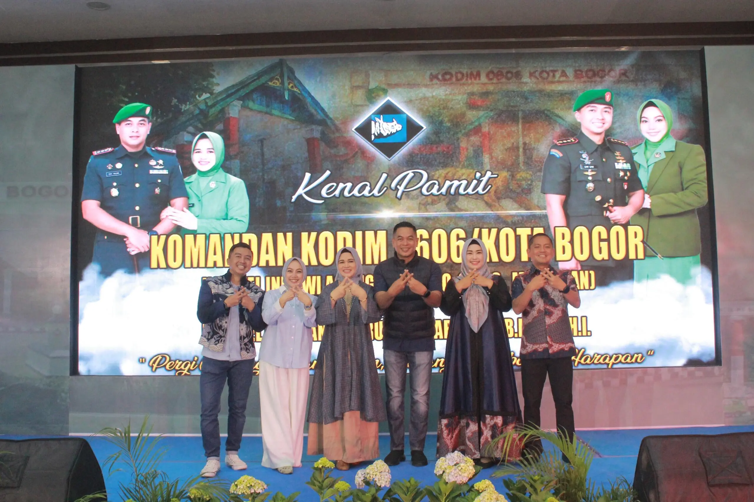 Kodim 0606/KB Gelar Kenal Pamit, Kolonel Gan Gan Rusgandara Resmi Gantikan Kolonel Dwi Agung Prihanto