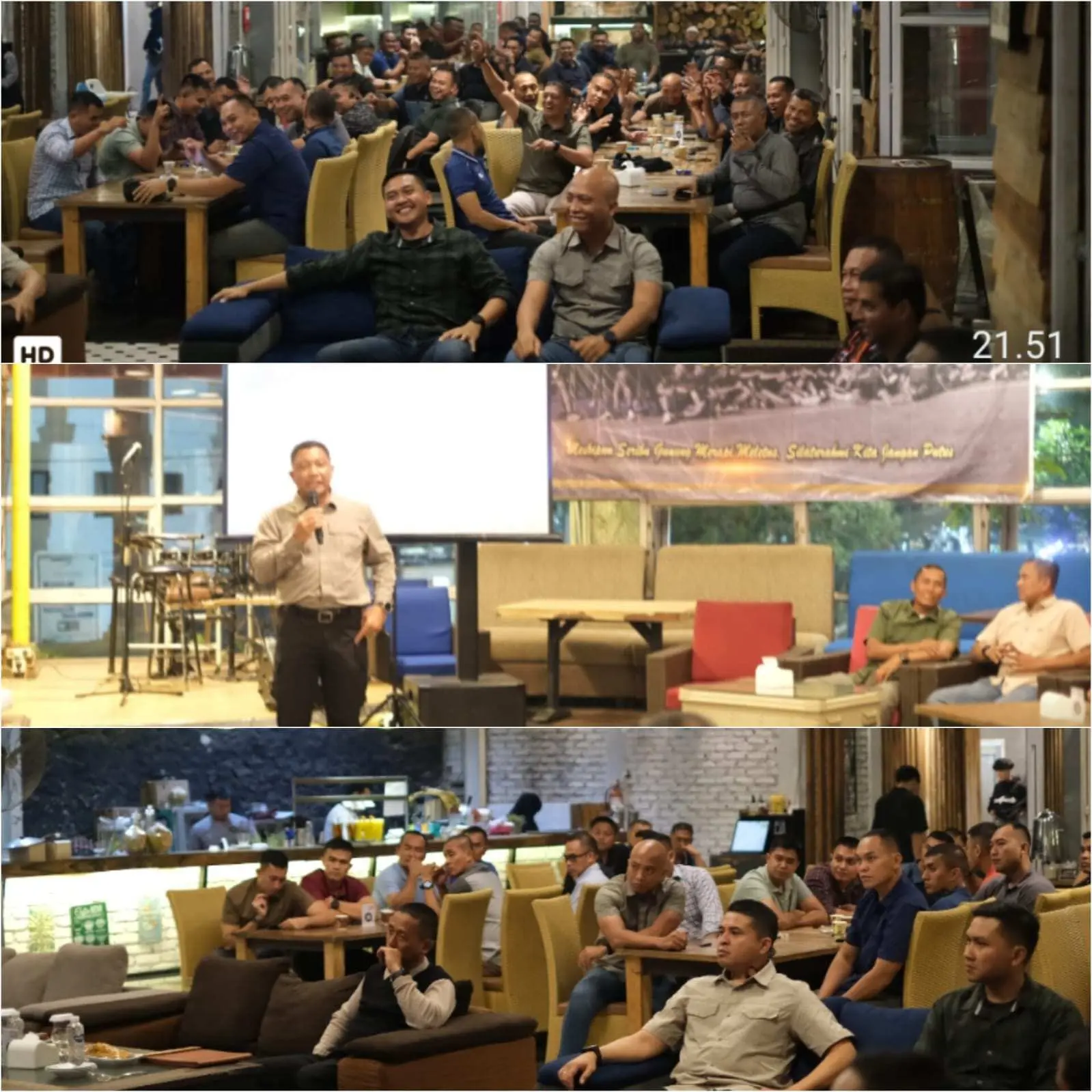 Malam Hiburan Pengantar Tugas Penutupan Diklapaif Gelombang 1 TA 2025