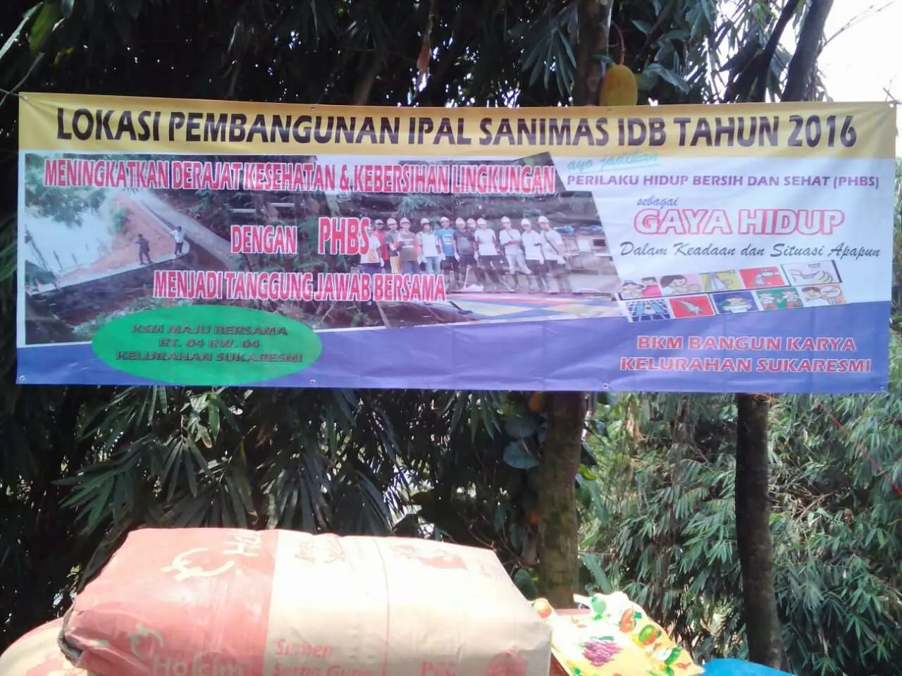 Pengerjaan Sanimas Di Sukaresmi Berjalan Sesuai Target