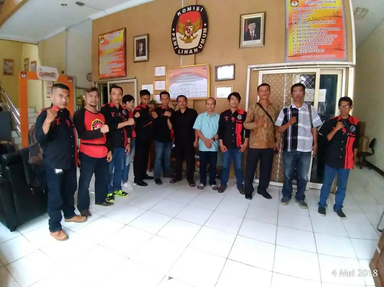 IWO Bogor Raya Partisipasi Dukung KPUD, Selenggarakan Pilkada Aman dan Damai