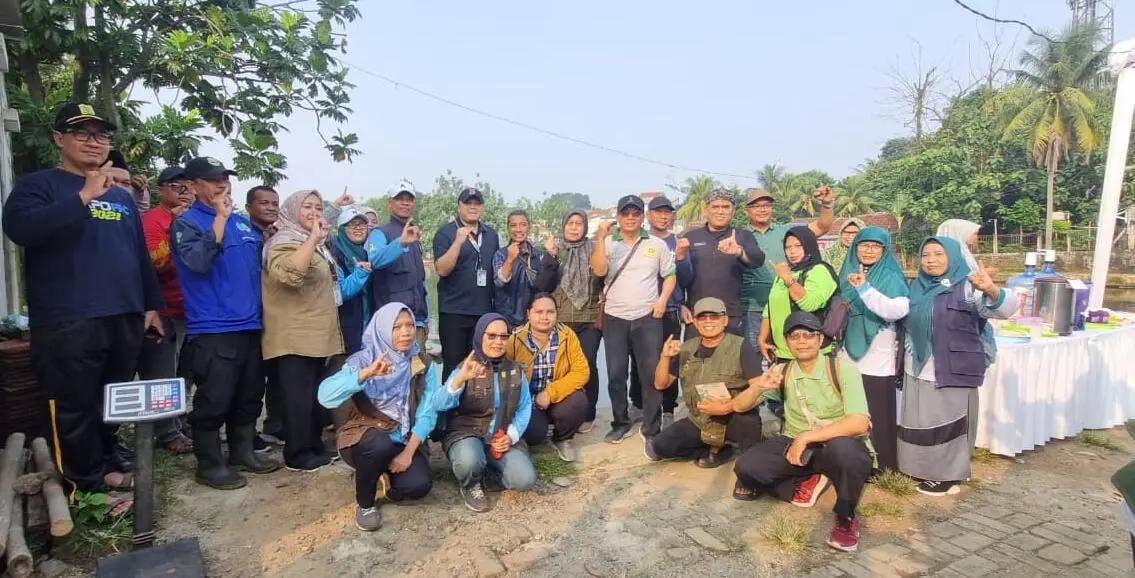 Sekdis DLH Kabupaten Bogor di Situ Cibeureum: Simbol Kolaborasi Lingkungan di Bojonggede
