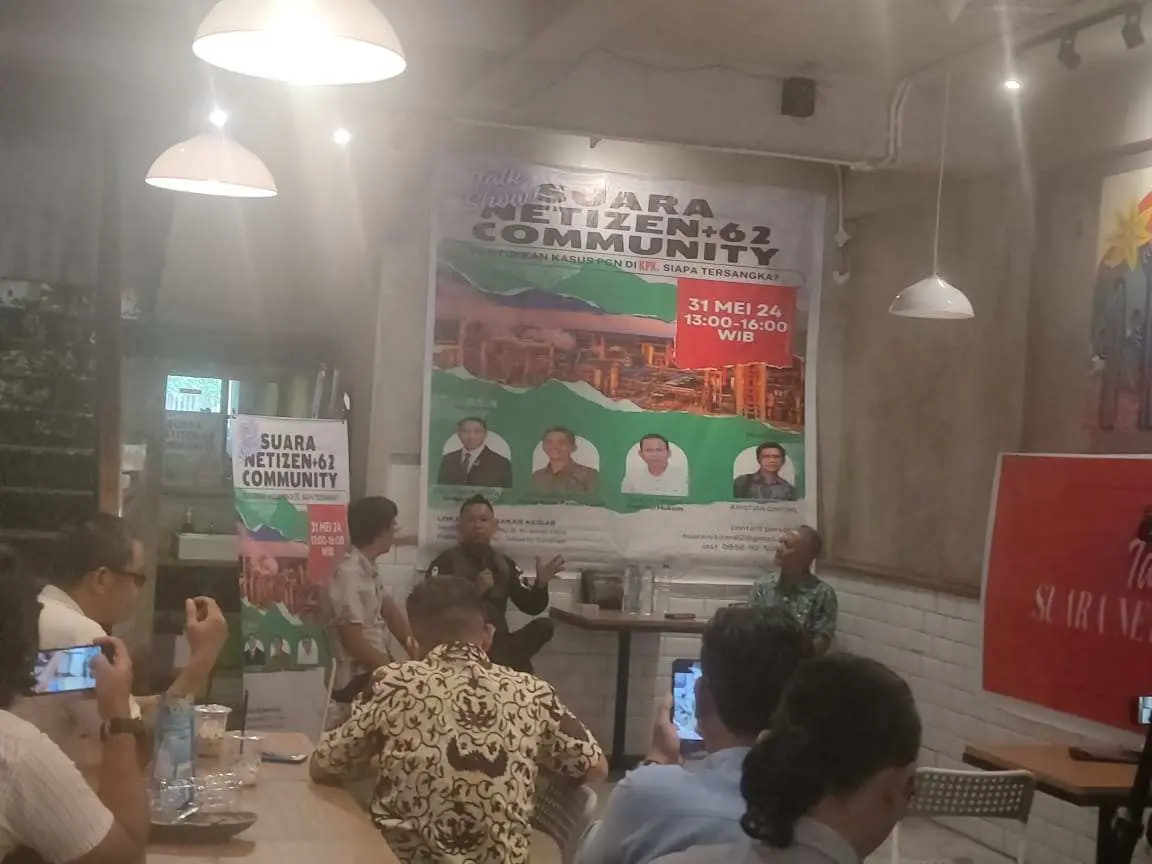 Kasus Penyelidikan PGN dan KPK Disorot di Talkshow Suara Nitizen +62 Community