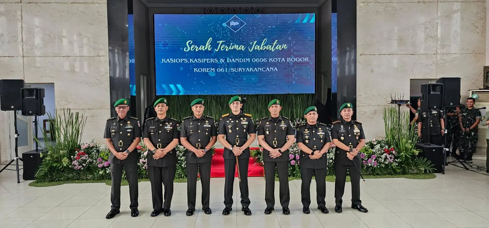 Sertijab di Korem 061/Suryakancana, Wujud Regenerasi dan Semangat Pengabdian