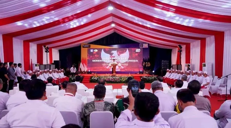 Puluhan Napiter Seluruh Indonesia Serentak Ucapkan Ikrar Setia NKRI