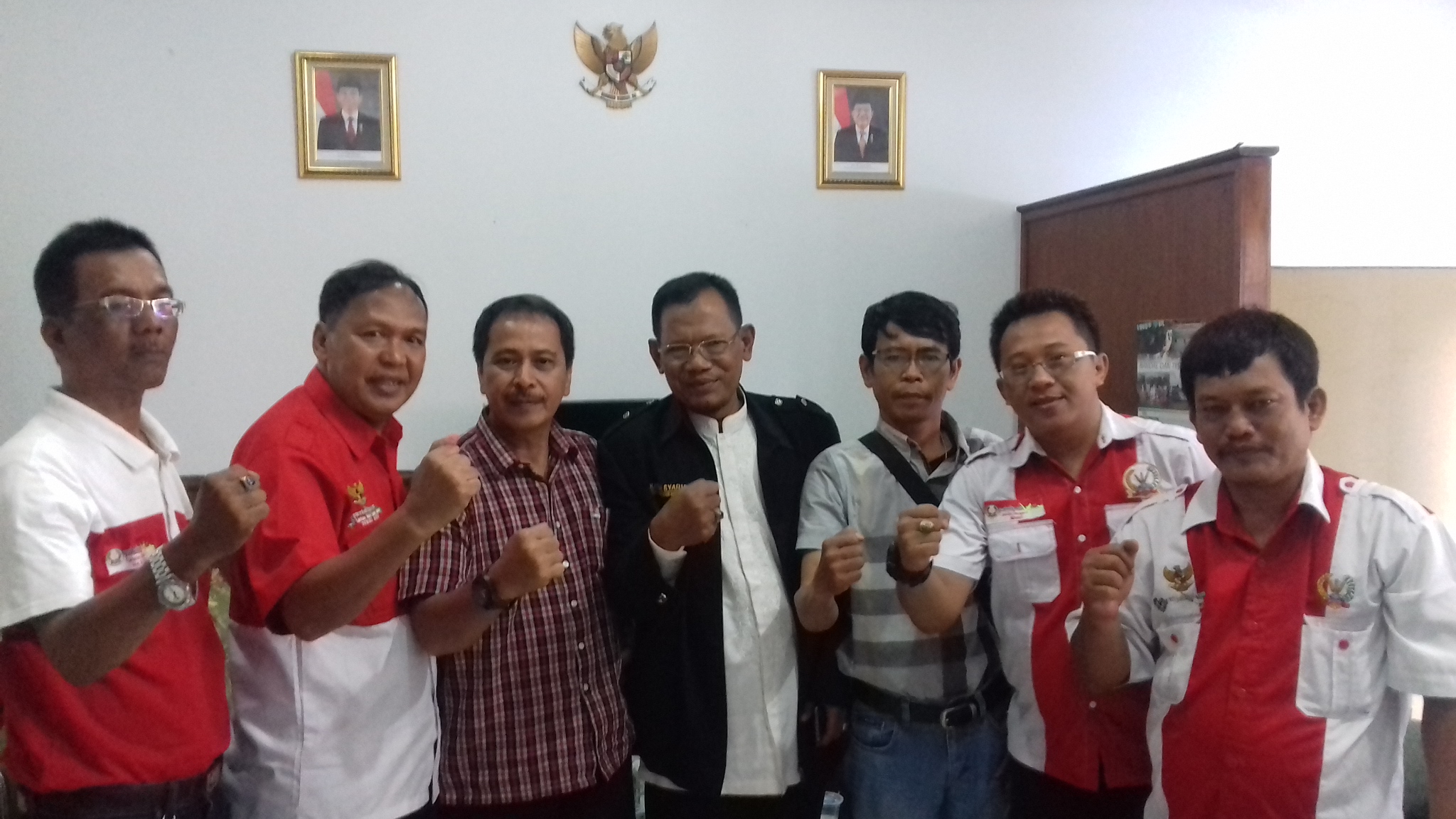 Ketua DPC PWRI Kabupaten Bogor Sambangi Kantor Kesbangpol Kabupaten Bogor