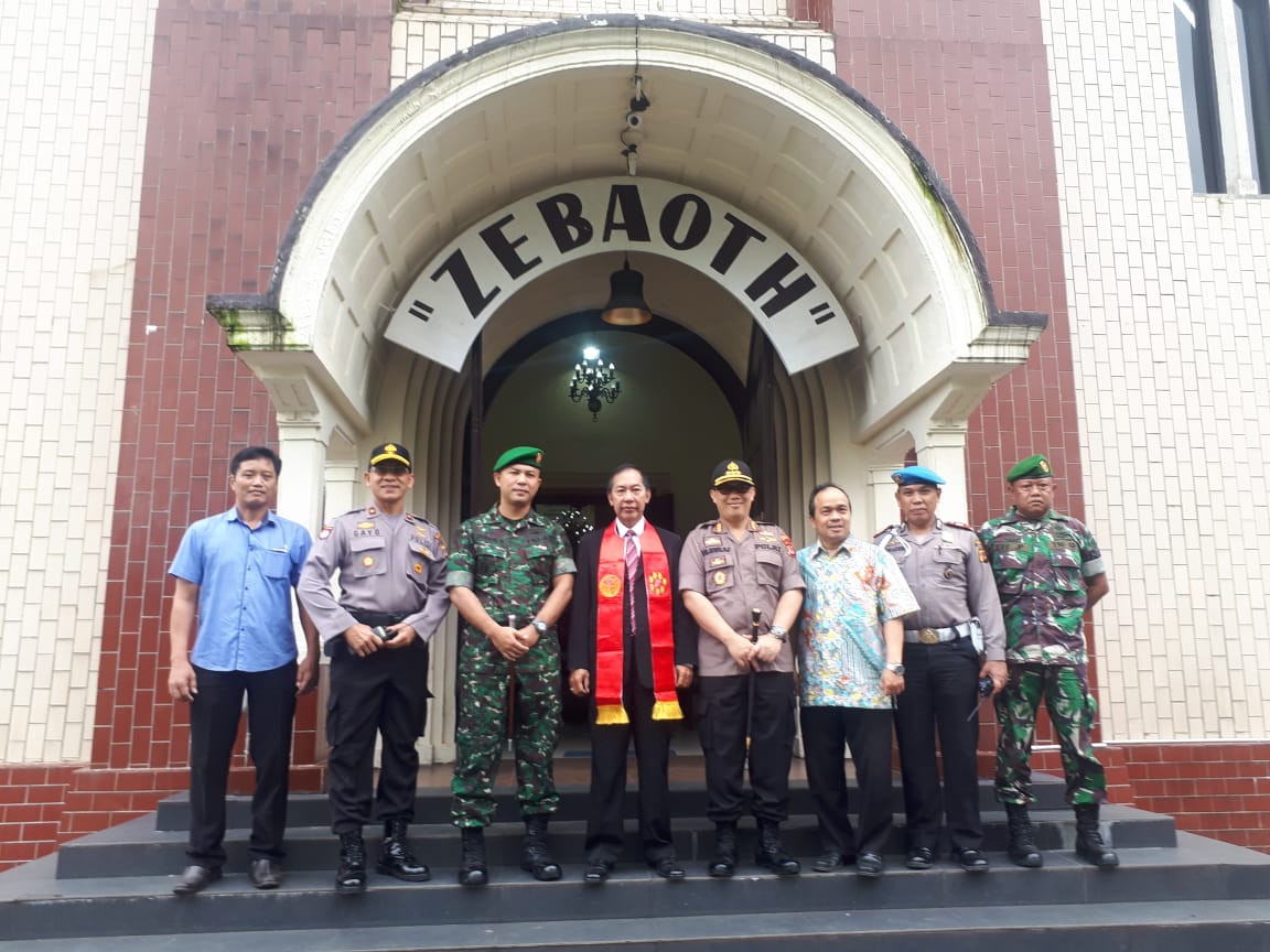 Sinergitas TNI-Polri Dalam Lakukan Pengamanan Tempat Ibadah di Kota Bogor