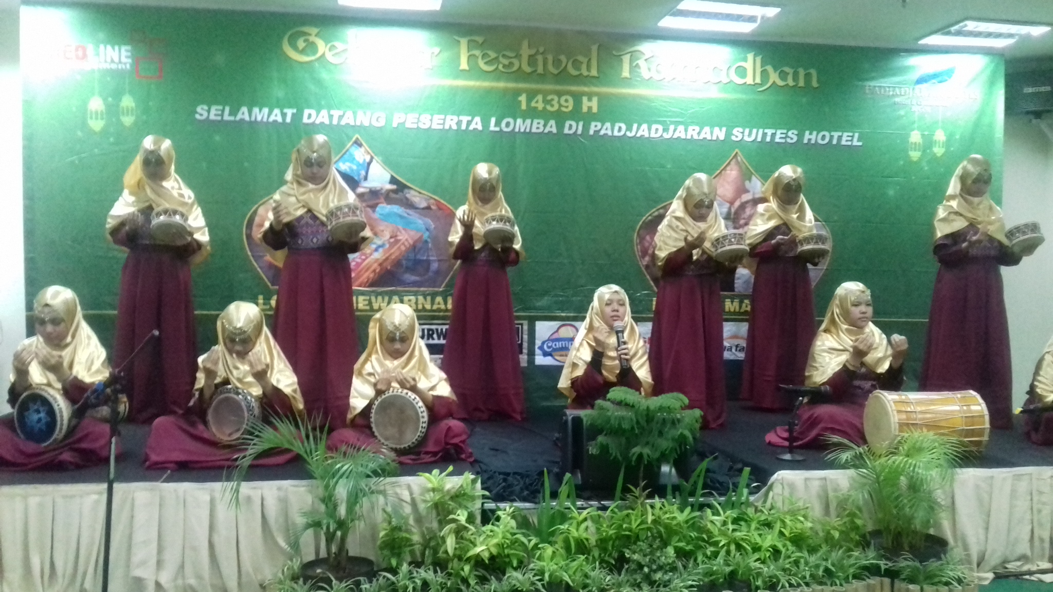 Kemeriahan Gebyar Festival Ramadhan 1439 H, Lomba Marawis di Padjadjaran Suites Hotel