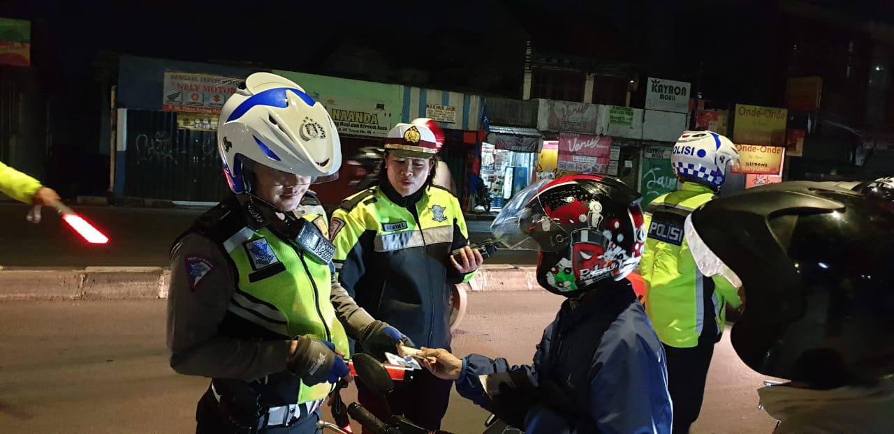 Sat Lantas Polresta Bogor Kota Gelar Operasi Cipta Kondisi