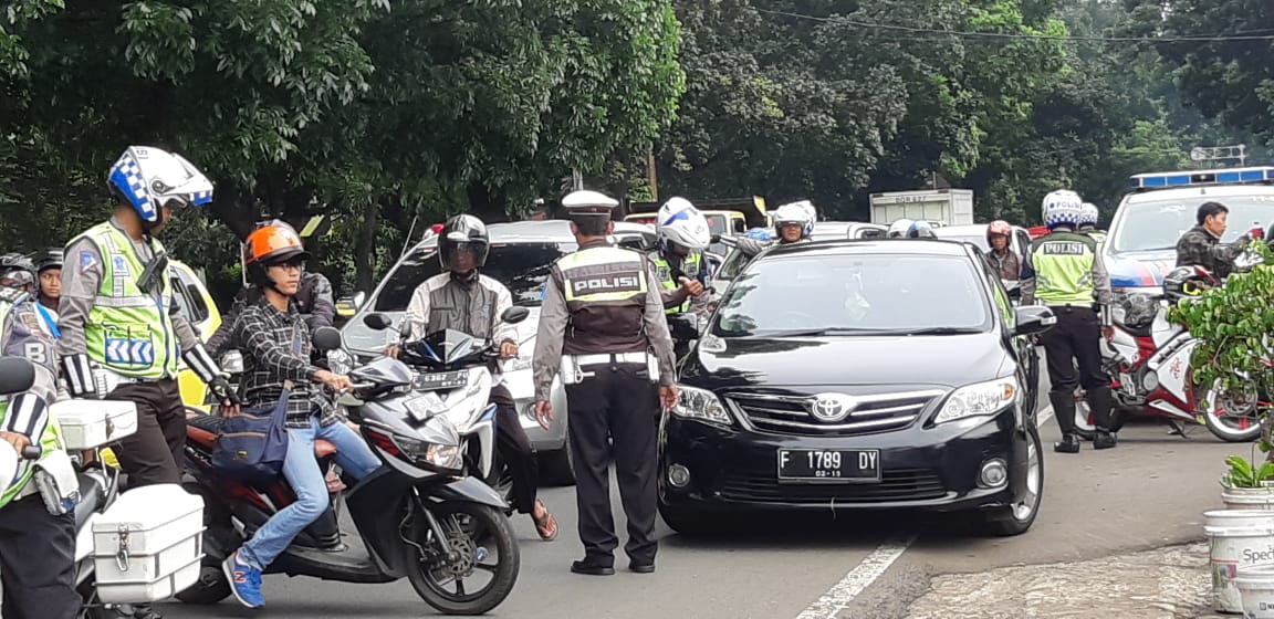 Sat Lantas Polresta Bogor Kota Gelar Operasi KTMDU