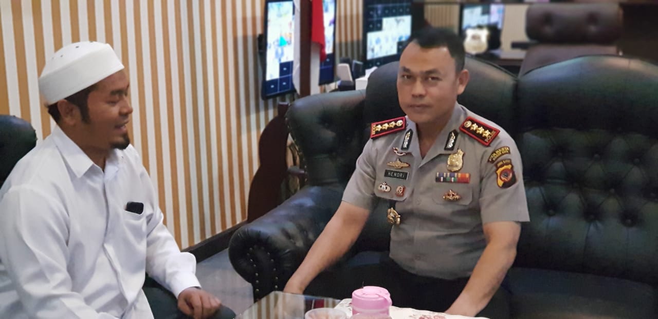 Silaturahmi Kapolresta Bogor Kota Dengan Ketua DMI Kota Bogor