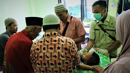 Sambut HUT ke 42, PDAM Tirta Pakuan Kota Bogor Selenggarakan Sunatan Massal