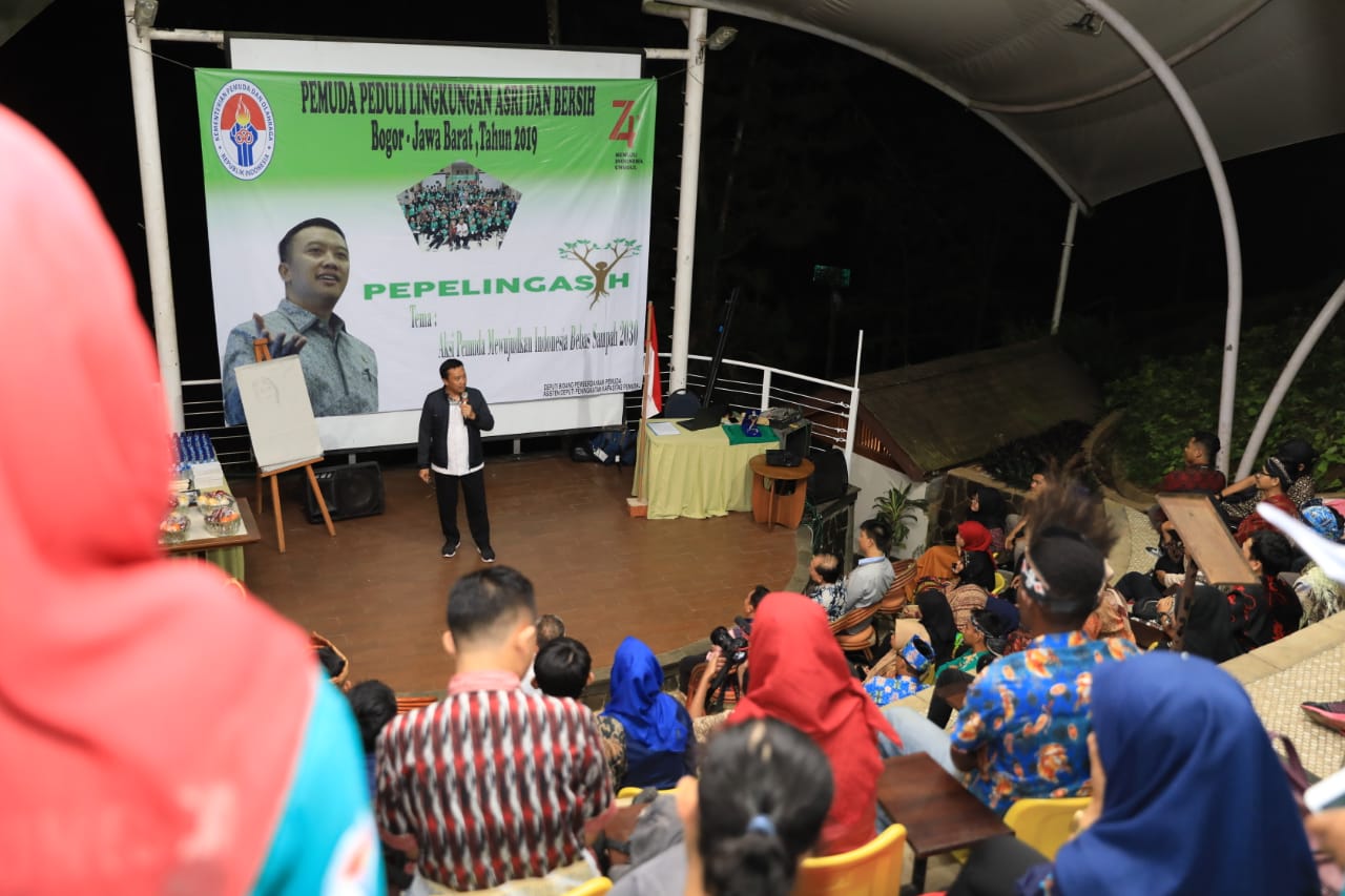 Mewujudkan Indonesia Bebas Sampah 2030 di Ciawi Bogor, Menteri Imam Nahrowi: Polusi Menjadi Solusi