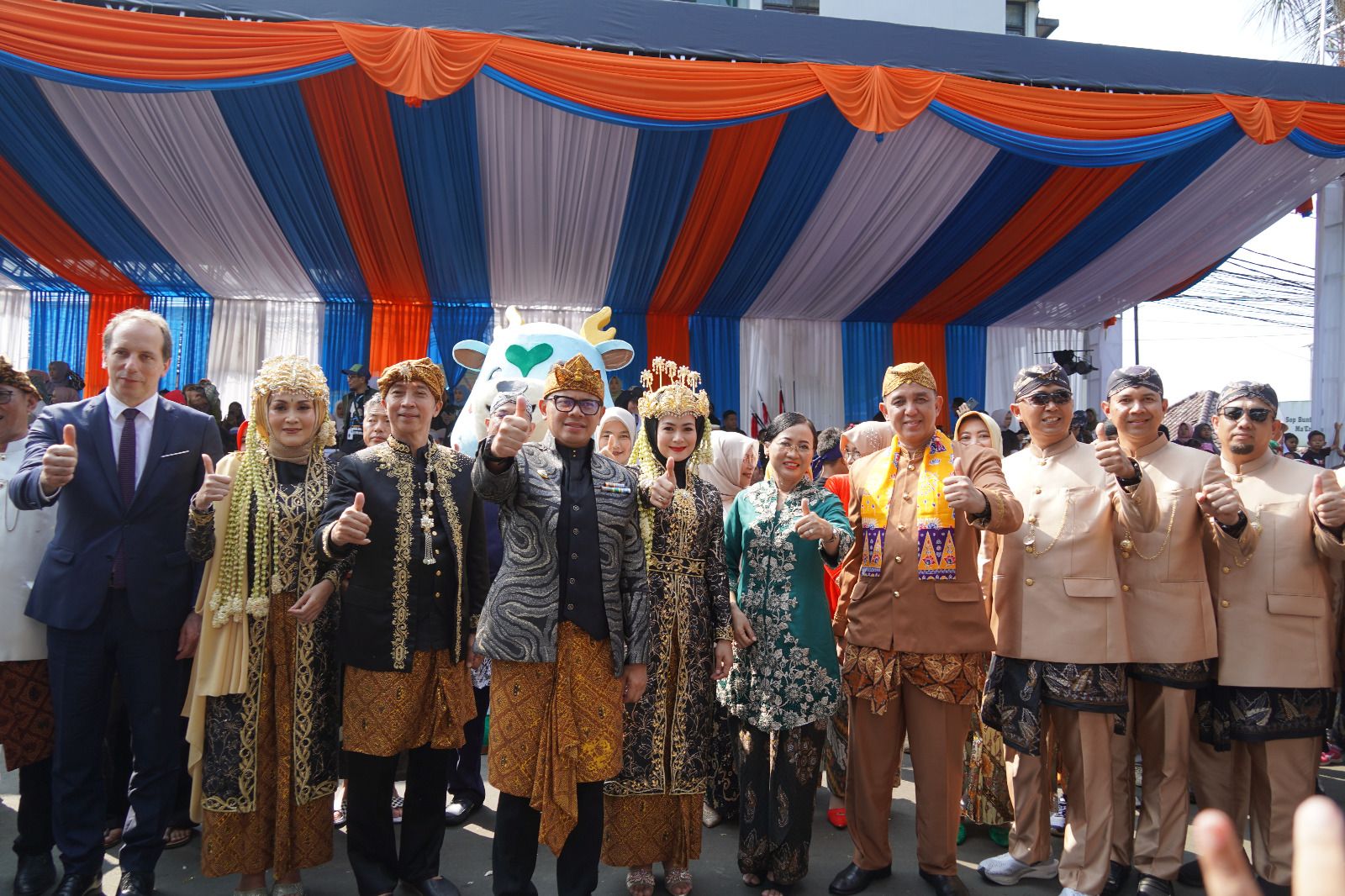 Danrem 061/Sk Hadiri Perayaan Hari Jadi Kota Bogor ke 541